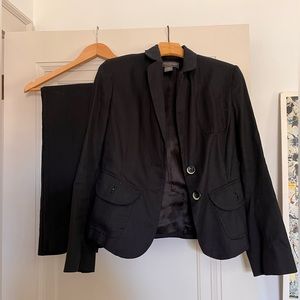 Banana Republic Factory linen blend pant suit 6Petit